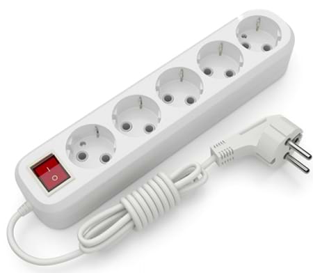 Удлинитель 220В Electrum 5 розеток 3 м C-ES-1814