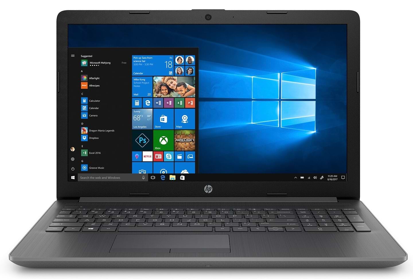 Уценка - Ноутбук HP 15-dw3023ua (444M2EA) Gray