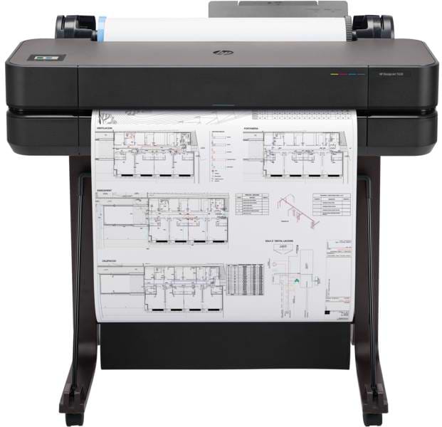 Принтер для цветной печати HP DesignJet T630 24'' с Wi-Fi (5HB09D) - Фото 1