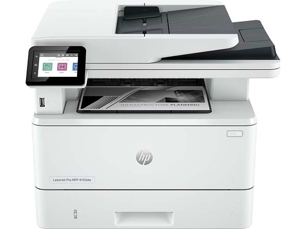 Фото - БФП ч/б друку HP LaserJet Pro 4103dw з Wi-Fi (2Z627A)