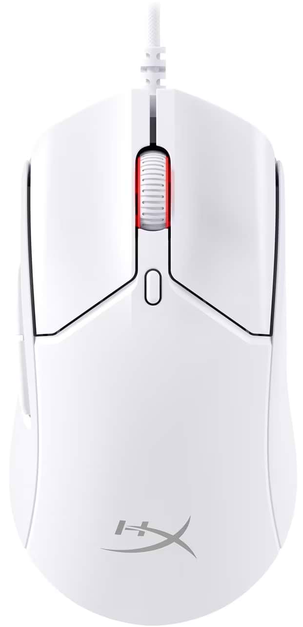 Миша дротова ігрова HyperX Pulsefire Haste 2 USB White (6N0A8AA) - Фото 1