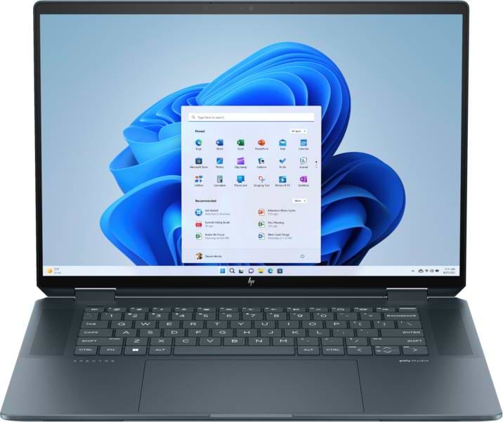 Ноутбук HP Spectre x360 16-aa0000ua (AQ8J8EA) Slate Blue - Фото 1