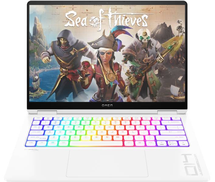 Ноутбук игровой HP OMEN 14-fb0008ua (AQ8P6EA) Ceramic White - Фото 1