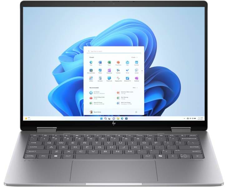Ноутбук HP Envy x360 14-fc0017ua (AQ8R1EA) Meteor Silver - Фото 1