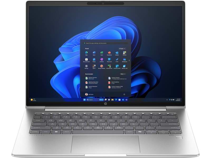 Ноутбук HP Probook 445-G11 (9Y7K6ET) Pike Silver Plastic - Фото 1