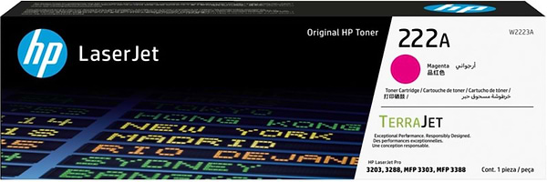 Фото - Картридж-тонер HP 222A CLJ Pro 3203/3303 Magenta (W2223A)