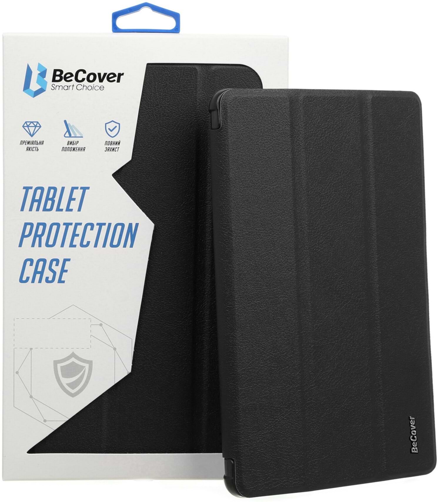 Чохол для планшету BeCover Tri Fold Hard for Apple iPad 9.7 2017/2018 A1822/A1823/A1893/A1954 Black (706863)