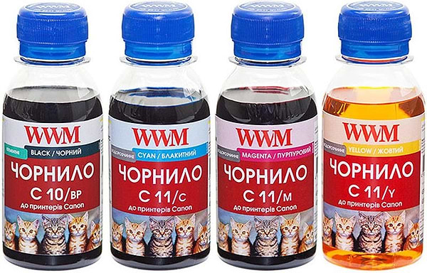 Фото - Чернила WWM Canon PG510BP/CL511C/M/Y Комплект (C10/11SET4-2) Фото - Чернила WWM Canon PG510BP/CL511C/M/Y Комплект (C10/11SET4-2)
