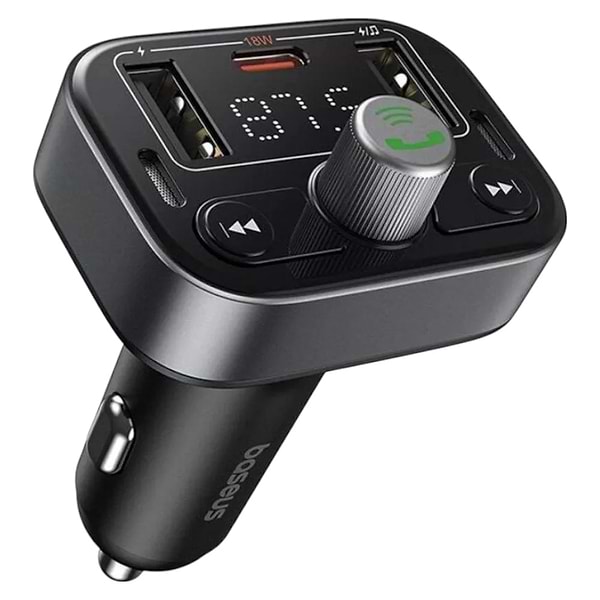 Фото - FM модулятор Baseus T typed Wireless charger Tarnish (C10762200113-00) Фото - FM модулятор Baseus T typed Wireless charger Tarnish (C10762200113-00)