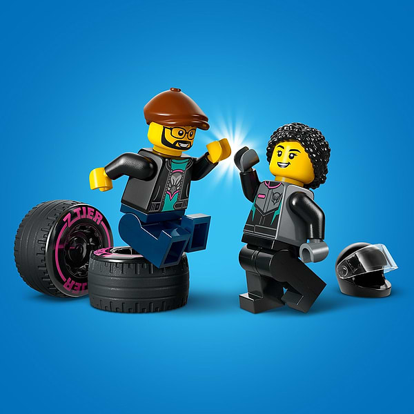 Фото - Конструктор LEGO City Автомобиль для гонок и автовоза (60406)