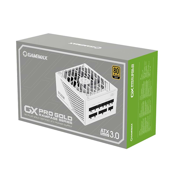 Фото - Блок живлення для ПК Gamemax ATX 850W (GX-850 PRO WT)