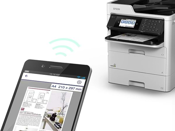 Фото - МФУ цветной печати Epson WorkForce Pro WF-C579RDWF (C11CG77401)