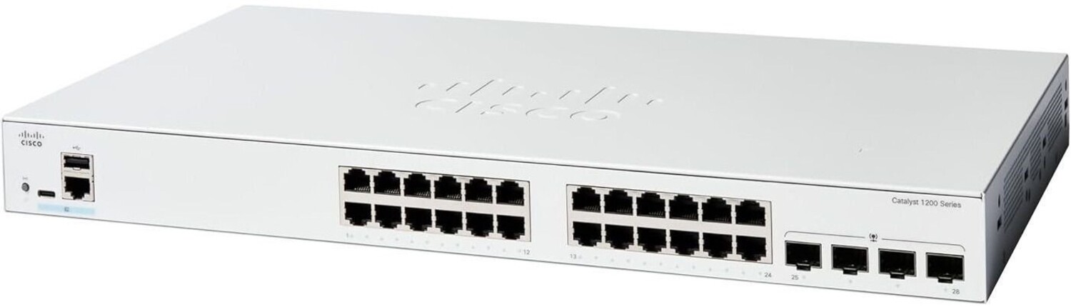 Коммутатор локальної мережі (Switch) Cisco C1200-24T-4G