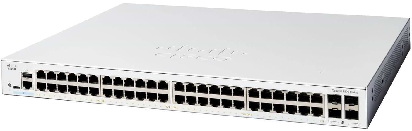 Коммутатор локальної мережі (Switch) Cisco C1200-48P-4G