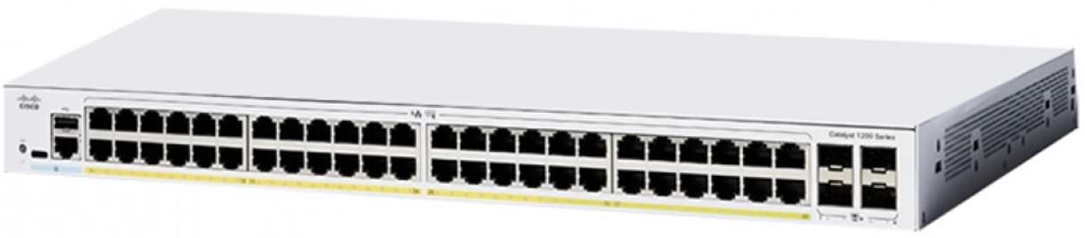 Коммутатор локальної мережі (Switch) Cisco C1200-48P-4X