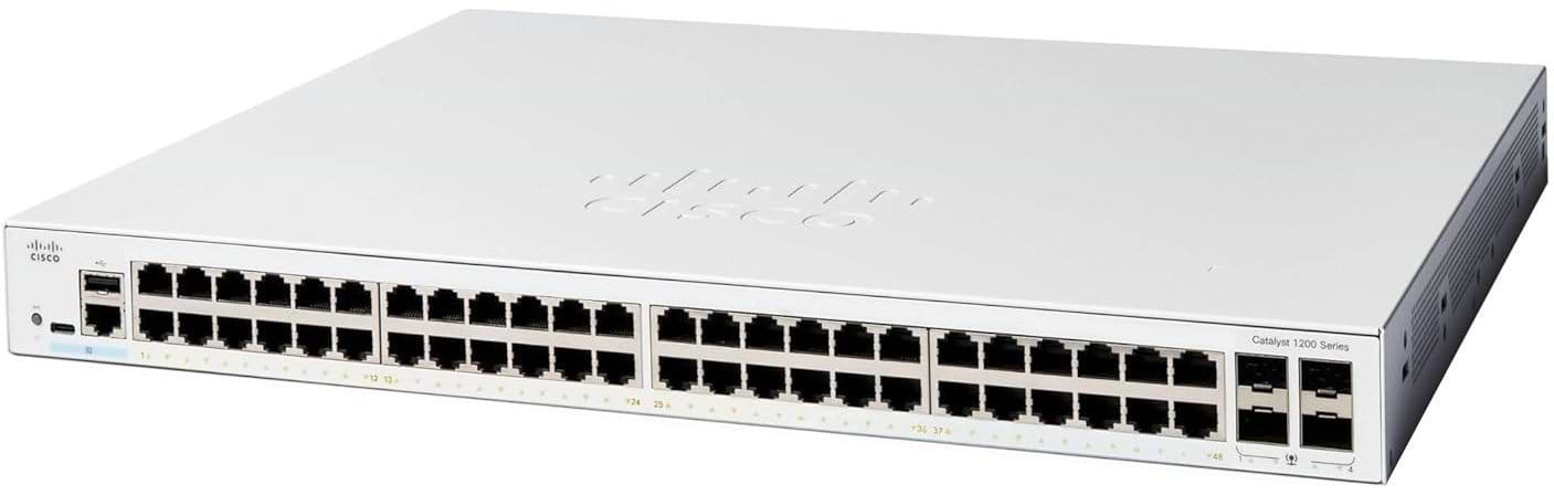 Коммутатор локальної мережі (Switch) Cisco C1200-48T-4G