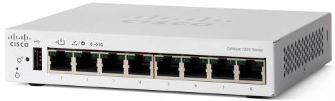 Фото - Коммутатор локальної мережі (Switch) Cisco C1200-8T-D