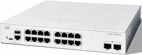 Фото - Коммутатор локальной сети (Switch) Cisco C1300-16P-2G