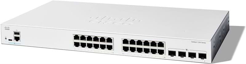 Коммутатор локальної мережі (Switch) Cisco C1300-24P-4X