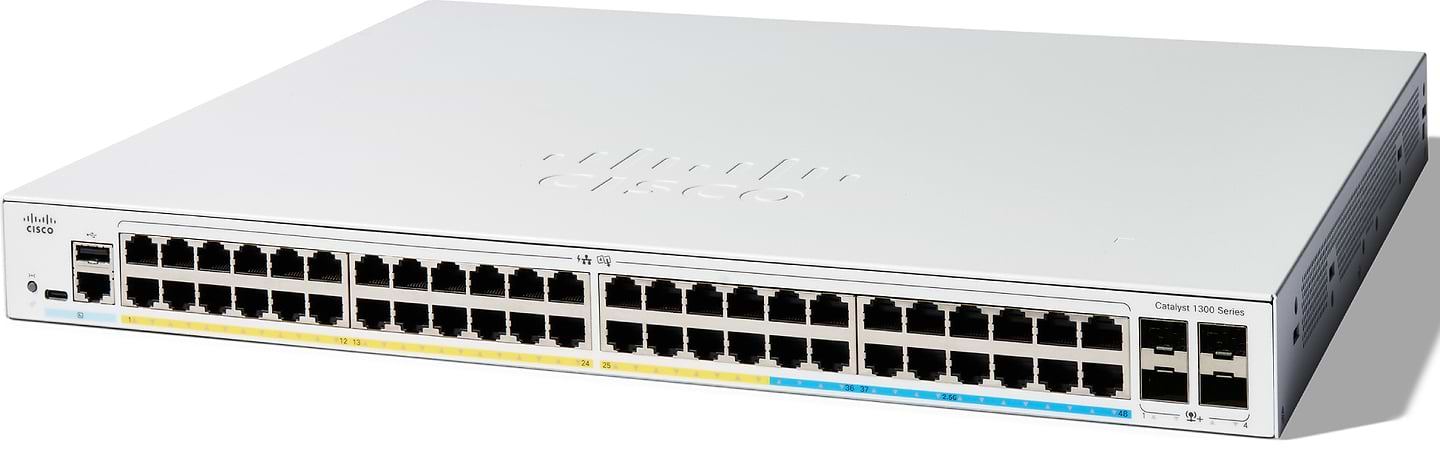 Коммутатор локальної мережі (Switch) Cisco C1300-48FP-4G