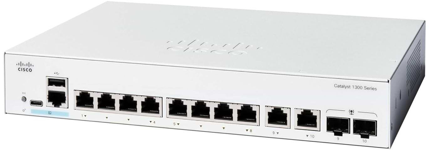 Коммутатор локальної мережі (Switch) Cisco C1300-8T-E-2G