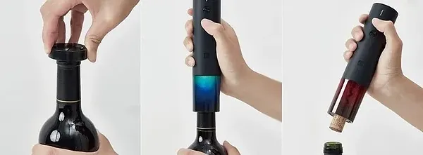 Фото - Штопор Xiaomi HuoHou Electric Wine Bottle Opener Blue HU0122