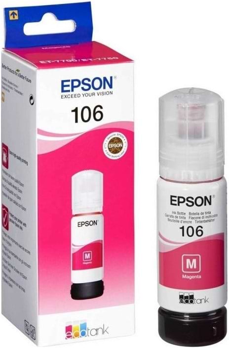 Чернила Epson L7160/L7180 L7160/L7180 Magenta (C13T00R340) - Фото 1