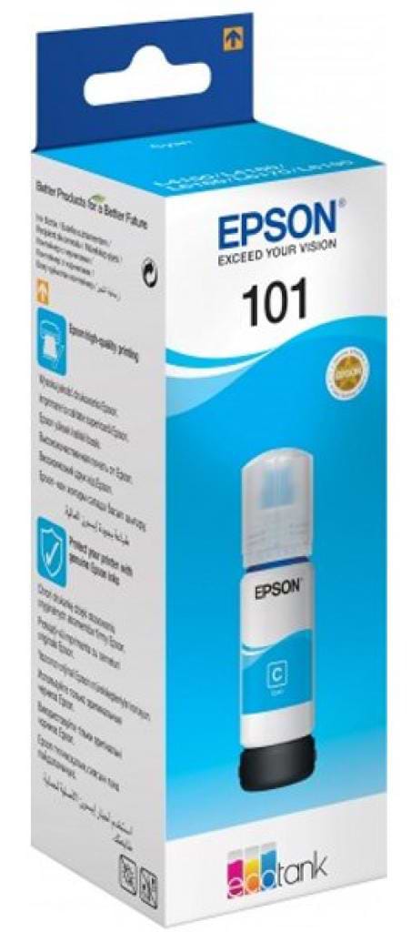 Фото - Чорнило Epson L4160/L6160/L6170/L6190 70 мл Cyan (C13T03V24A)