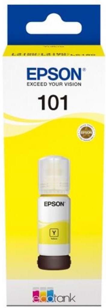 Чернила Epson L4160/L6160/L6170/L6190 70 мл Yellow (C13T03V44A) - Фото 1
