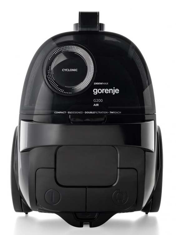 Фото - Пилосос для сухого прибирання без мішка Gorenje VC1901G2ABK