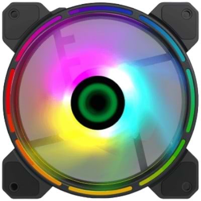 Фото - Корпусний вентилятор Gamemax FN-12Rainbow-D