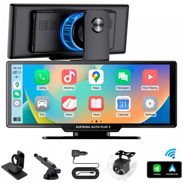 Фото - Монітор авто Aspiring Auto Play 2 Magnet CarPlay Android auto