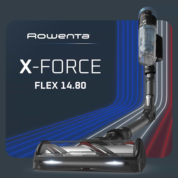 Фото - Пылесос ручной для дома Rowenta RH9BC1WO X-Force Flex 14.80 Auto Aqua Animal