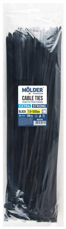 Набор хомутов Molder 7.6x500 (MA28750)