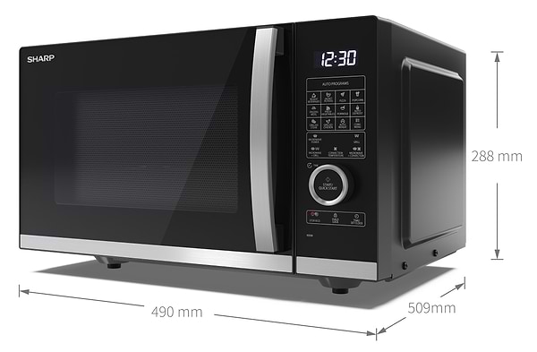 Фото - Микроволновая печь (СВЧ) Sharp YC-QC254AE-B