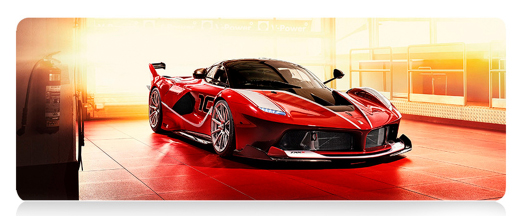 Коврик для мыши игровой Voltronic Ferrari FXX K (C29372) - Фото 1