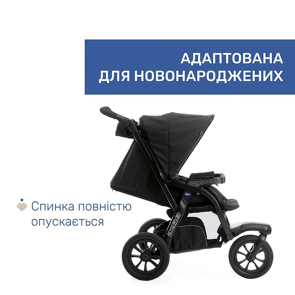 Фото - Коляска универсальная 2 в 1 Chicco Activ3 (87087.51.01)