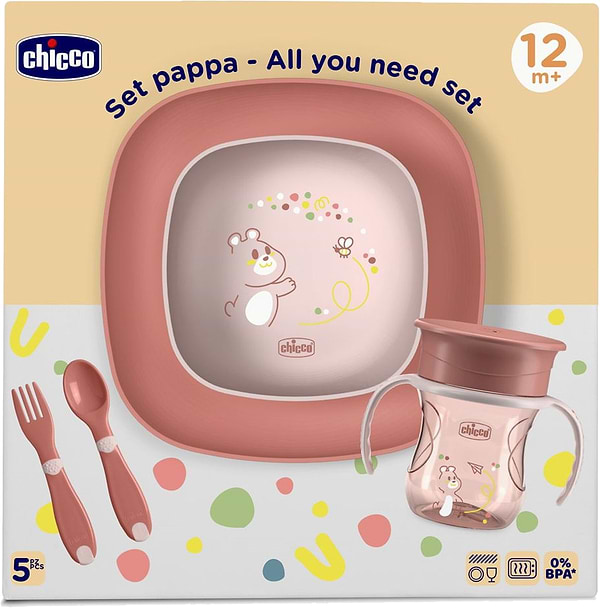 Фото - Набір дитячий Chicco Set Pappa 12 м+ (16201.15)
