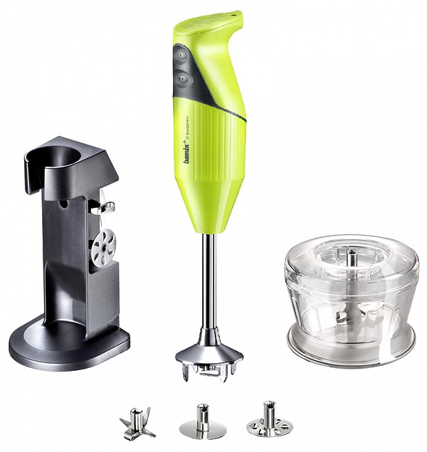 Фото - Блендер погружной Bamix DeLuxe M200 Lime (1010.057)