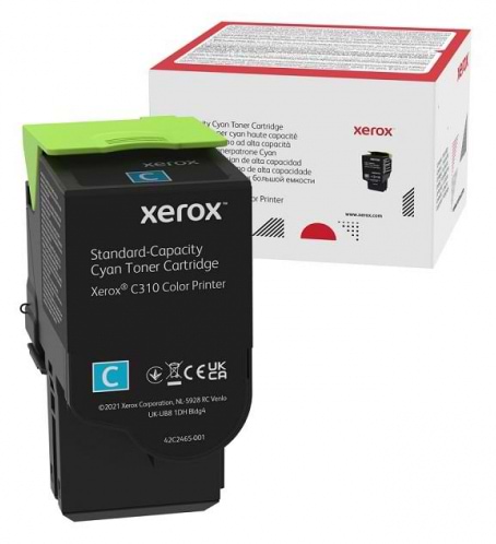 Картридж-тонер Xerox C310/C315 Cyan (006R04361) - Фото 1