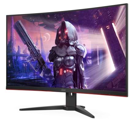 Фото - Монитор игровой AOC C32G2AE/BK Black
