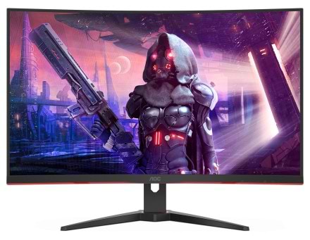 Фото - Монитор игровой AOC C32G2AE/BK Black