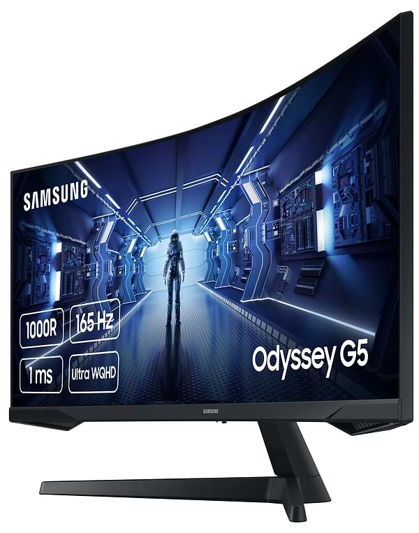 Фото - Уцінка - Монітор ігровий Samsung Odyssey G5 (LC34G55TWWIXCI)