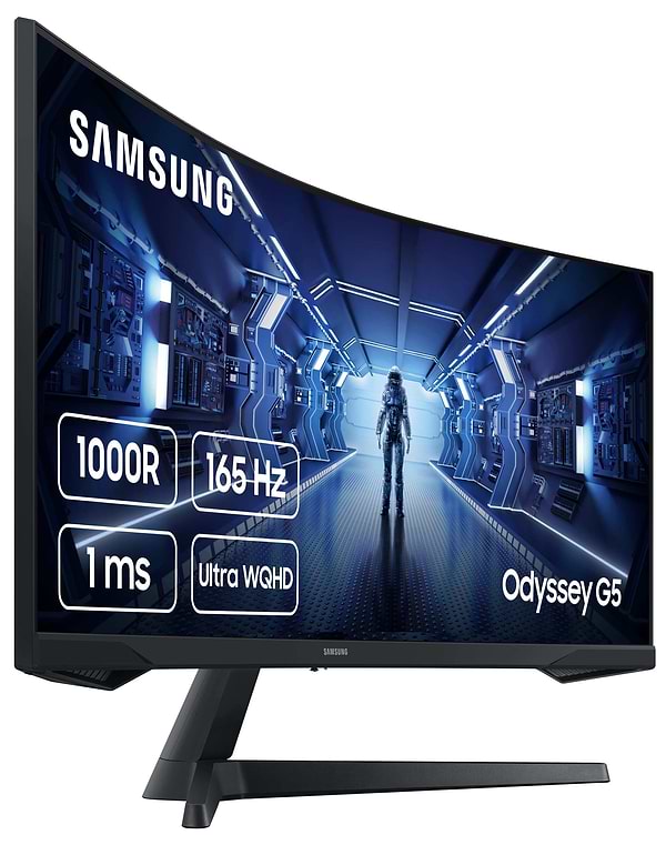 Фото - Уцінка - Монітор ігровий Samsung Odyssey G5 (LC34G55TWWIXCI)