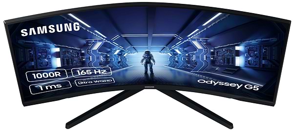 Фото - Уцінка - Монітор ігровий Samsung Odyssey G5 (LC34G55TWWIXCI)