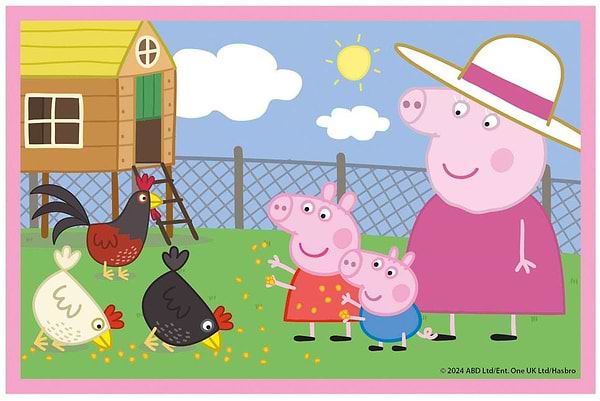 Фото - Кубики Clementoni Peppa pig 6 эл. (40659)