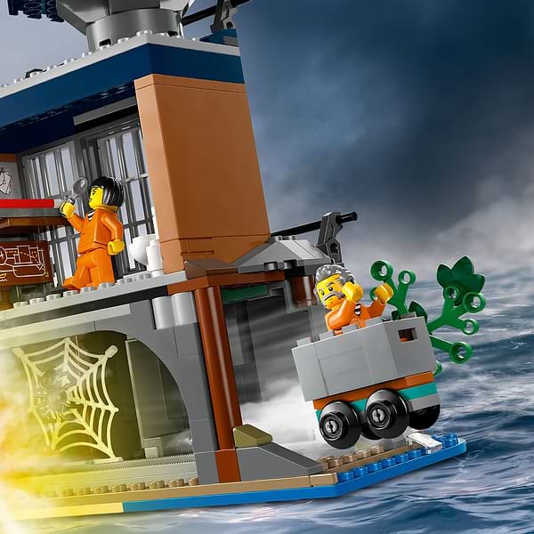 Фото - Конструктор LEGO City Поліцейський острів-в'язниця (60419)