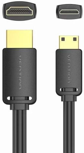 Фото - Кабель HDMI Vention HDMI M - micro M, 1.5 м, V2.0 4K 60Гц (AGHBG)