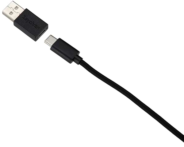 Фото - Клавиатура проводная игровая Keychron C3 Pro V2 87Key, K pro Red, USB-A, QMK, Hot-swap, 8K, EN/UKR, RGB Black (C3PX-H1-UA)