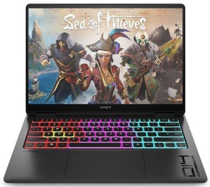 Ноутбук ігровий HP OMEN Transcend 14-fb1002ua (C3UP7EA) Shadow Black - Фото 1